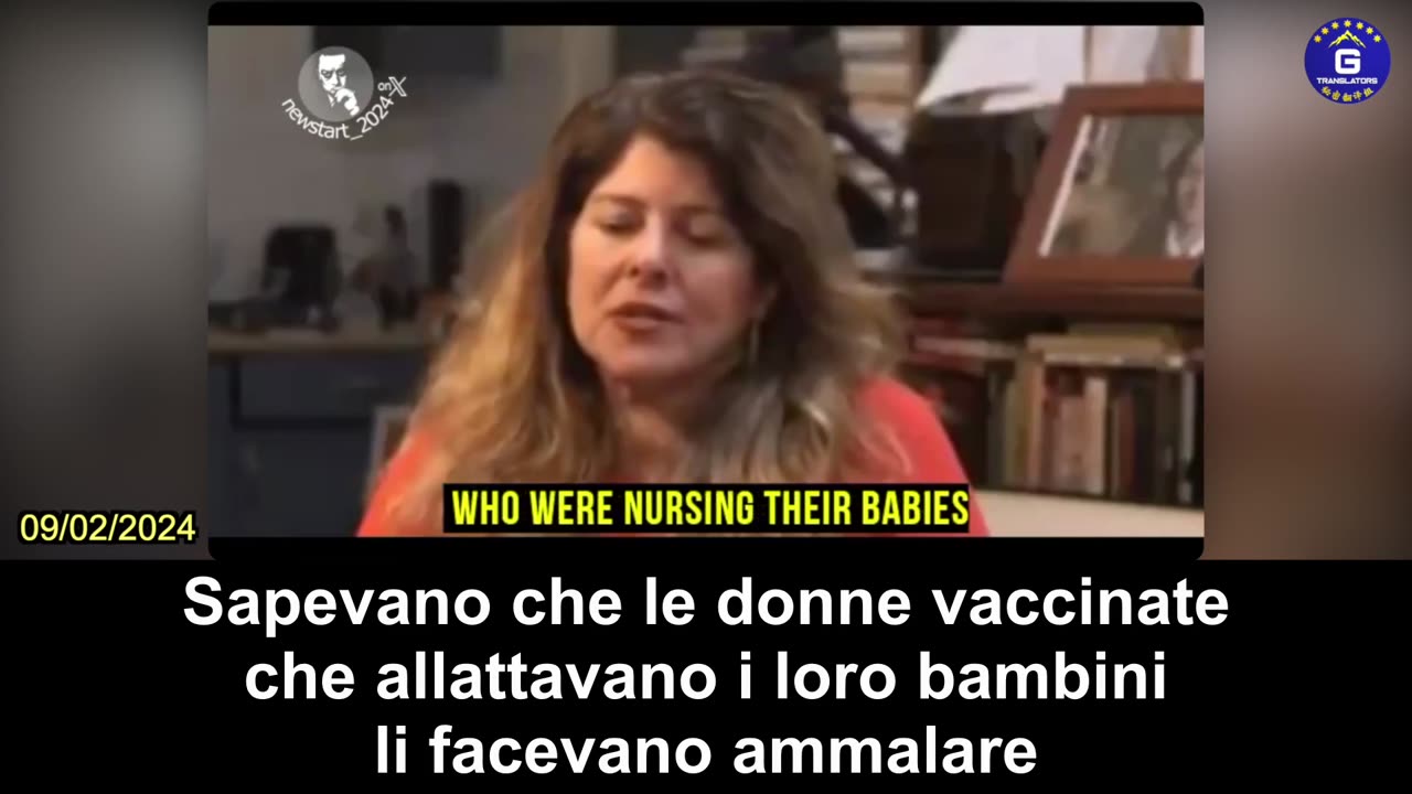 【IT】Dott.ssa Naomi Wolf: I vaccini COVID sono il più grande crimine contro l'umanità nella ...