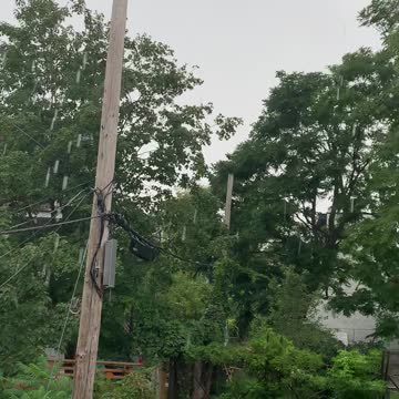 Montreal Had A Little Hail Storm Today