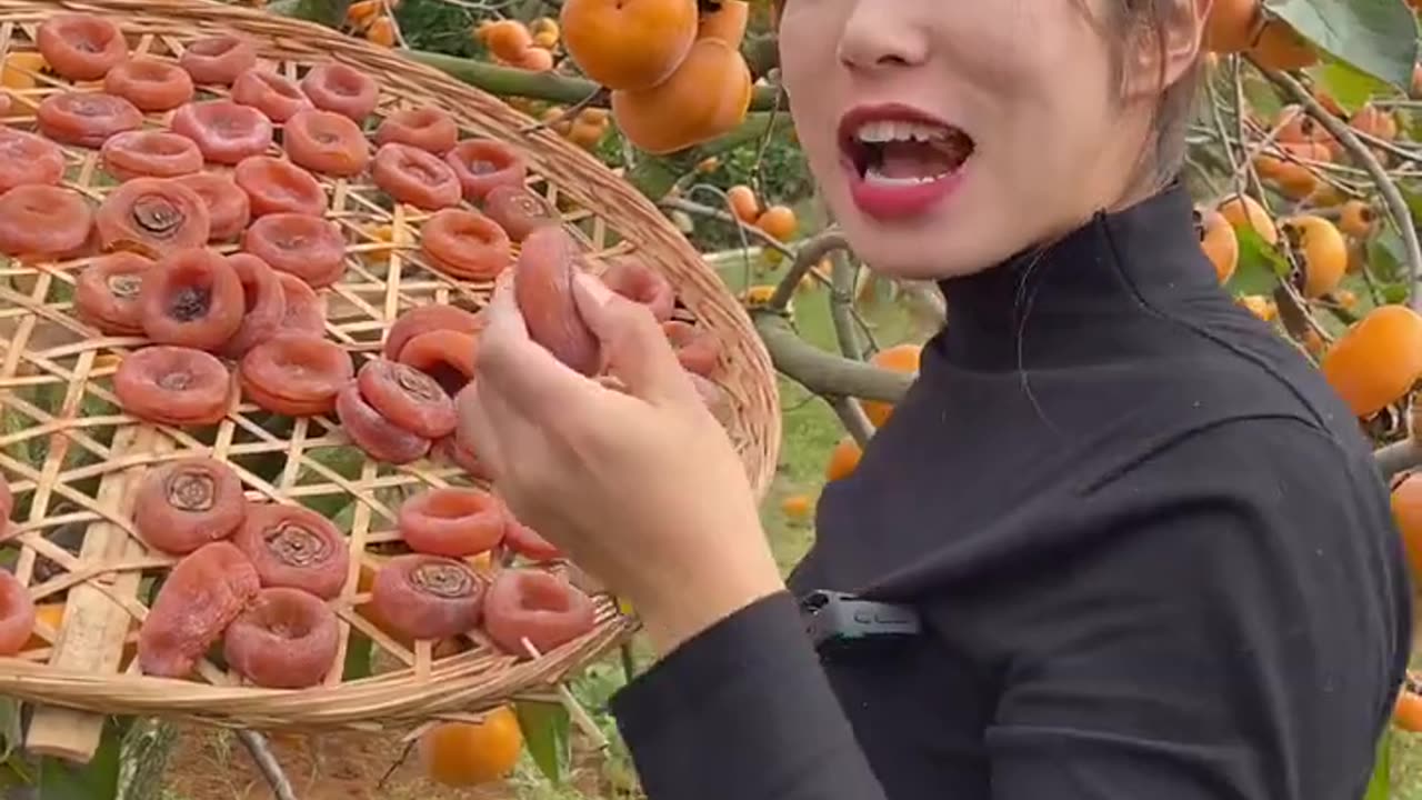 Rural Life of Village Fresh Fruit