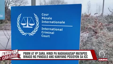 PBBM at VP Sara, hindi pa nagkakausap matapos binago ng pangulo ang kaniyang posisyon sa ICC