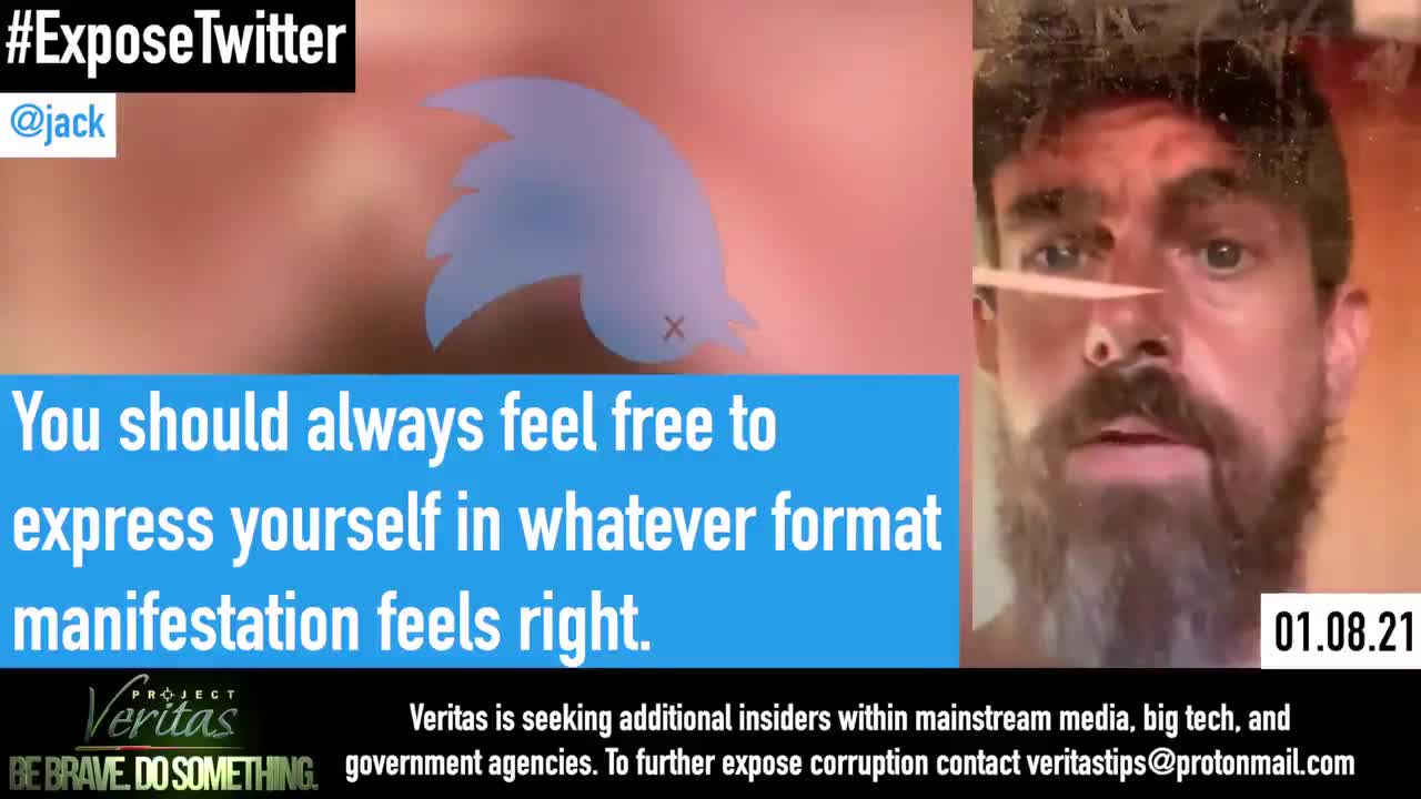 Whistleblower Video WRECKS CEO Twitter Jack Dorsey