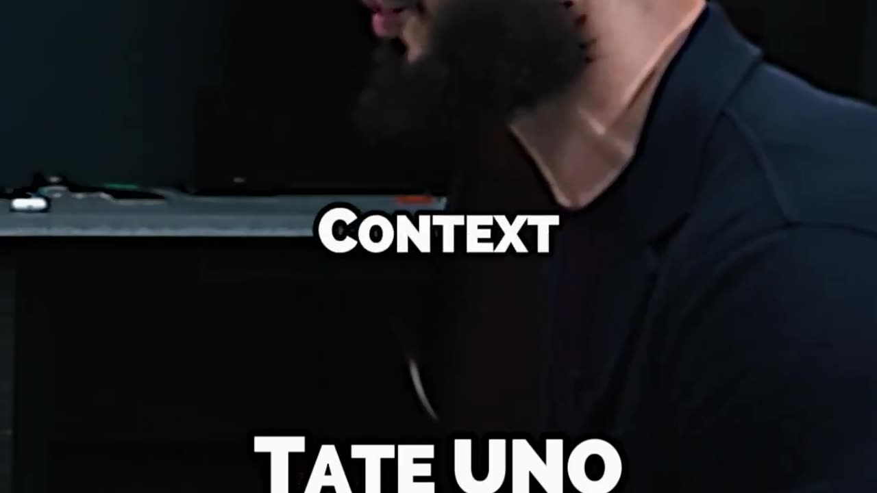 Tate pulls out an uno reverse card