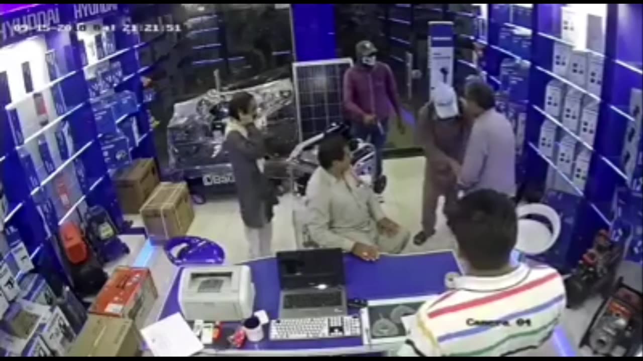 Failed attempt of robbery at my shop.