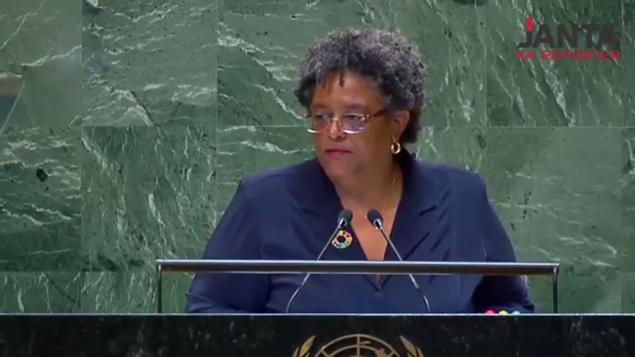 Barbados PM’s extraordinary attack on Netanyahu for selective use of Bible in UN #usa