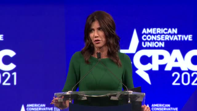 CPAC 2021: SD Gov. Kristi Noem Full Speech in Dallas, Texas 7/11/21