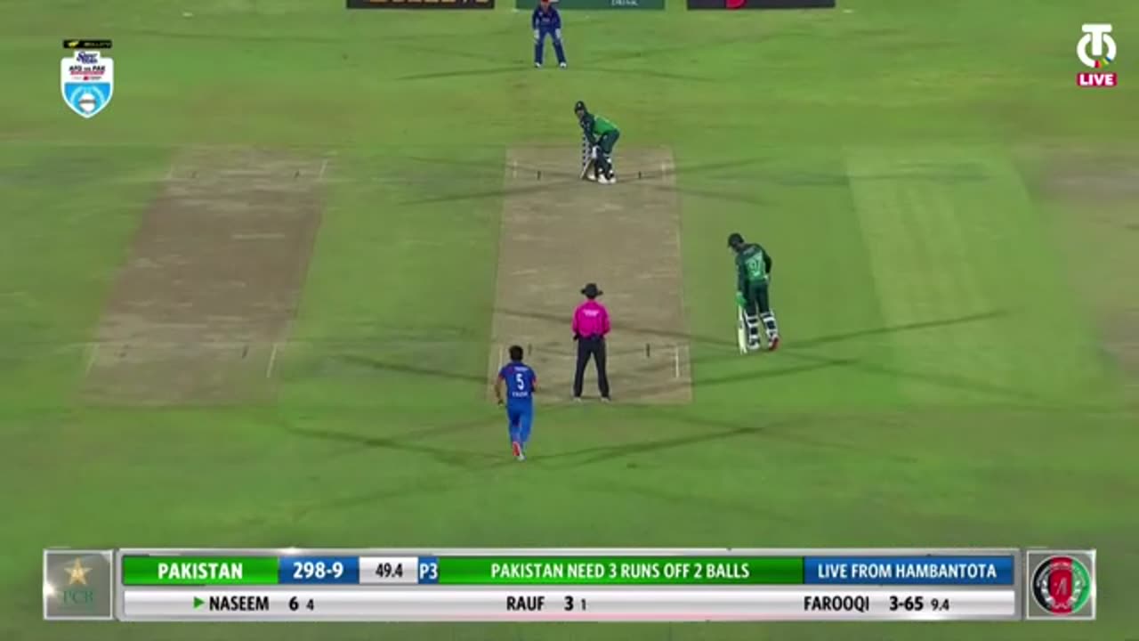 Pakistan vs Afghanistan 2nd ODI 2023 in Hambantuta