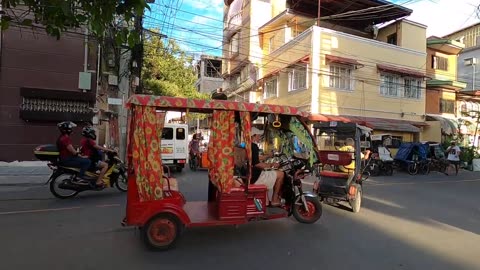 Philippines Street walking