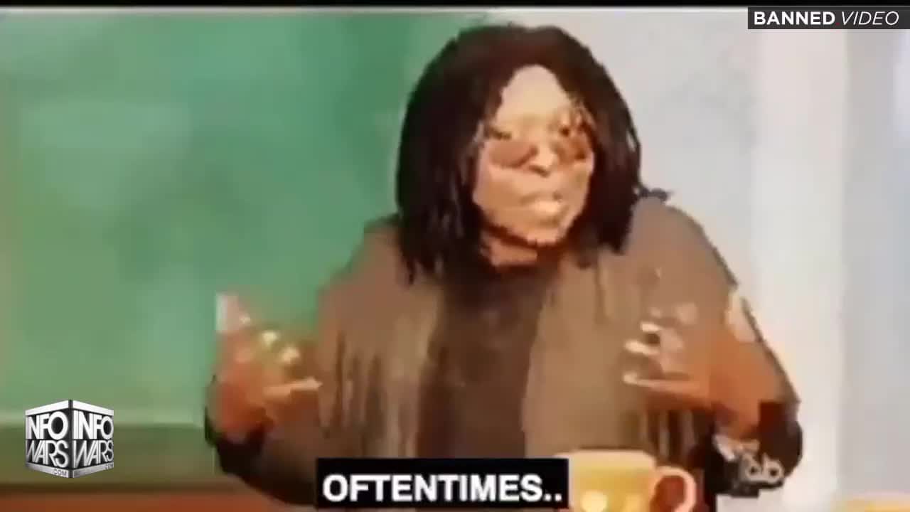 BREAKING Whoopi Goldberg Is A Sick Freak; Defends Rape Of 13 Year Old.