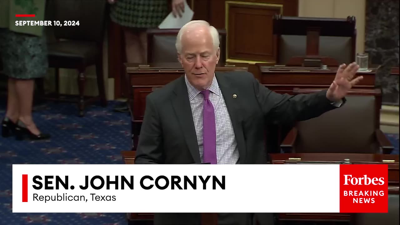 'Standard Operating Procedure In A Dysfunctional Democrat-Led Senate': Cornyn Slams Schumer Over CR
