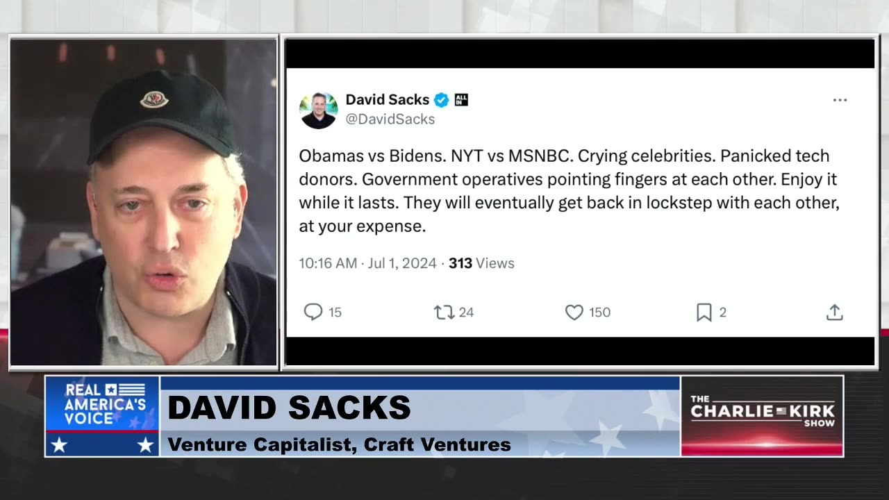 David Sacks Explains His Prediction That Biden Will Remain the 2024 Democrat Nominee