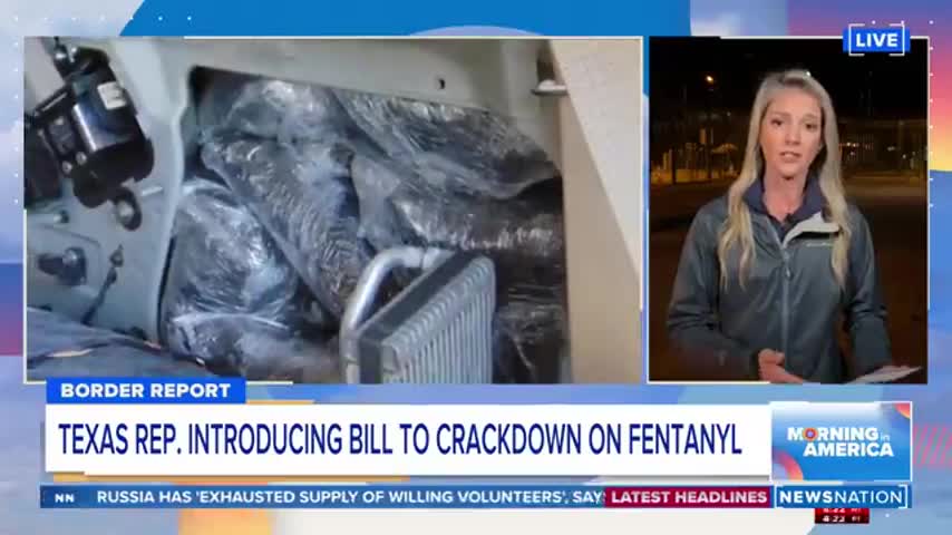 MILLIONS OF FENTANYL PILLS ARE BEING TRAFFICKED AT THE SOUTHERN BORDER.