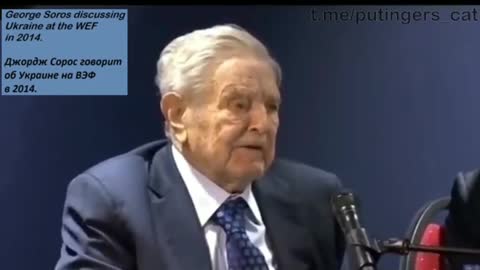 2014 - George Soros on then-VP Biden converting then-Ukrainian Pres. Poroshenko into a [DEMOCRAT].