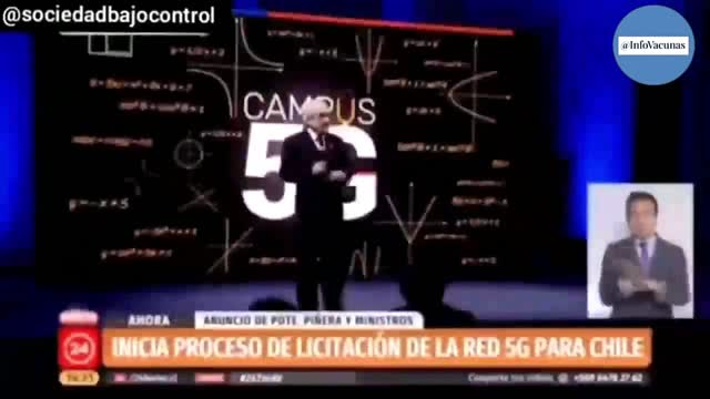 Presidente de Chile, Sebastián Piñera nos explica el 5G. Covid 19 coronavirus plandemia