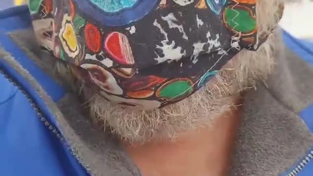 Mask NAZI assaults and harasses woman in front of her son.