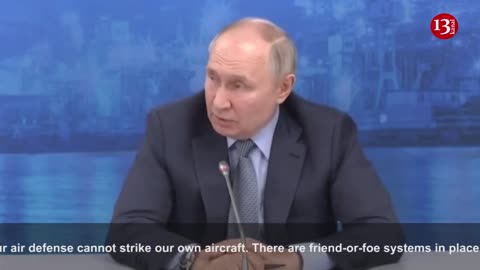 Putin: Missiles that hit Il-76 were American or French and launched from Ukraine