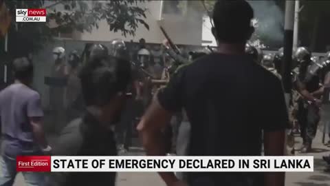 State of Emergency declared in Sri Lanka