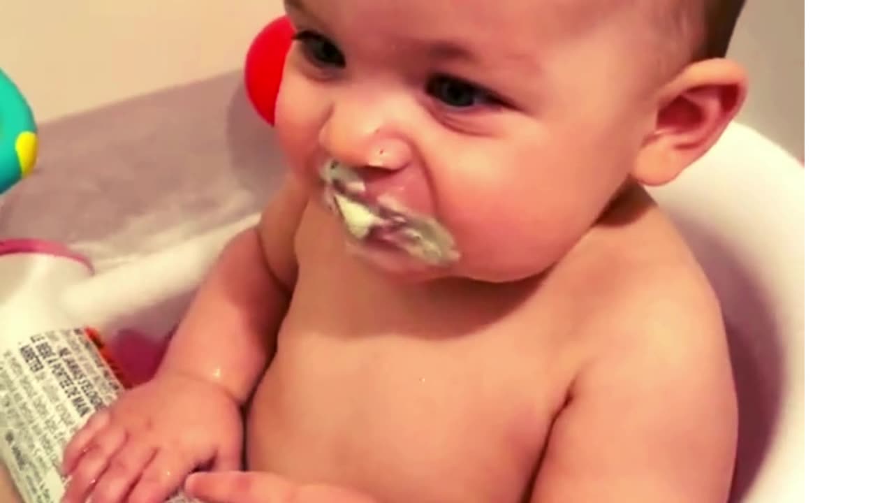 Cute baby video