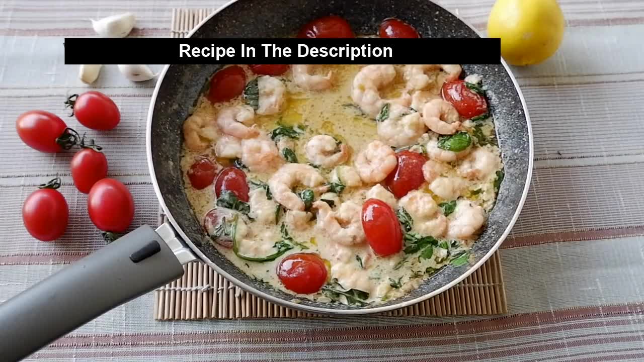 Keto Recipes - Creamy Butter Shrimp