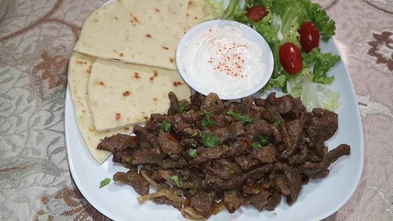 Beef Shawarma (Culinary Cooking)