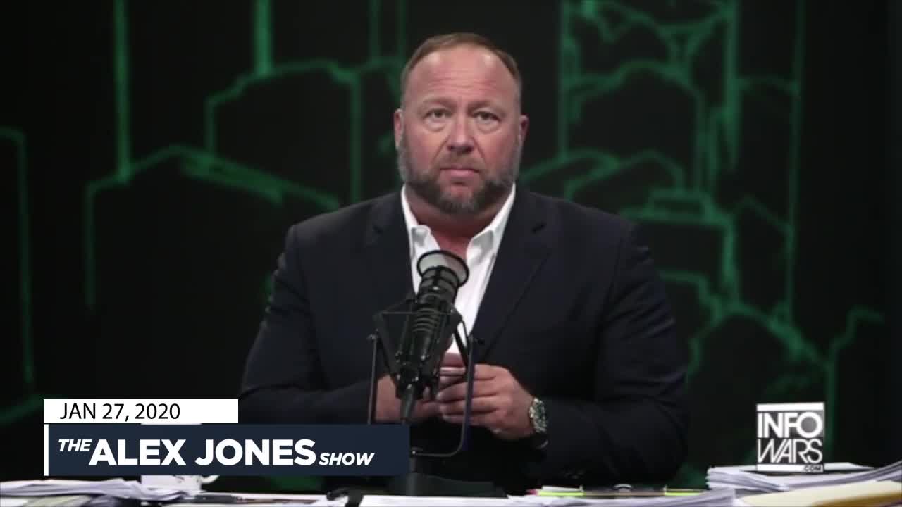 BREAKING :Alex Jones Said It First Coronavirus Engineered Bio-Weapon.