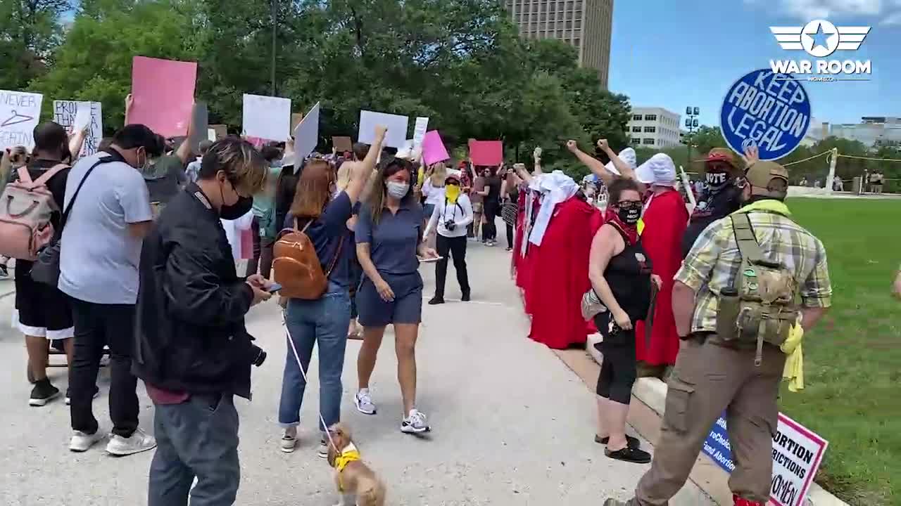 Abortion Rally Becomes a Satan Worshipping Death Cult