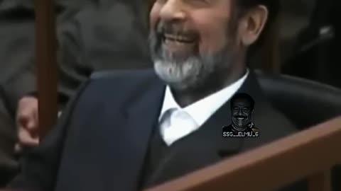 How king Saddam react on death sentence