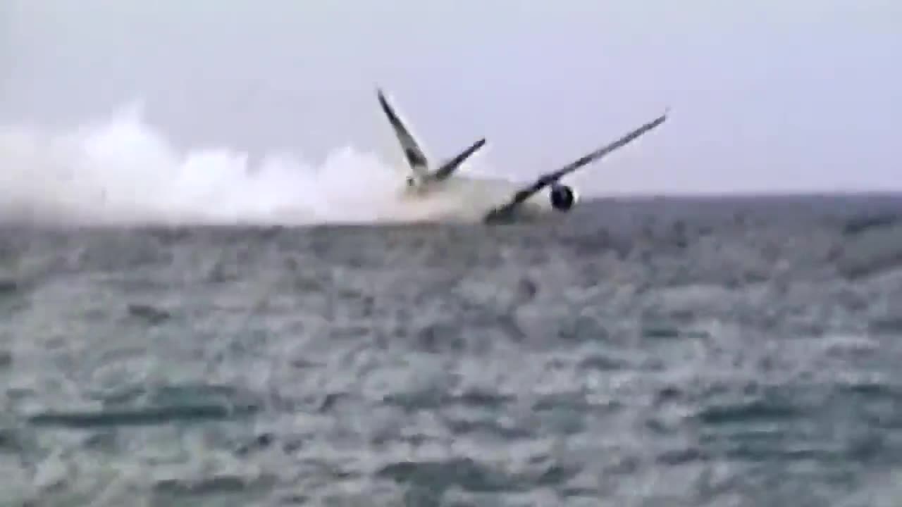 Plane Crash Over Water