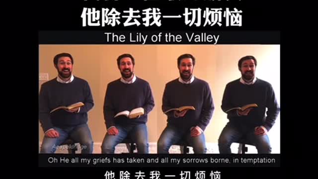 He is the Lily in the valley The bright morning star