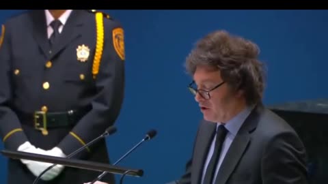 ONU: DISCURSO DO PRESIDENTE ARGENTINO JAVIER MILEI - CONFIRMOU QUE NÃO ASSINARÁ A AGENDA 2030