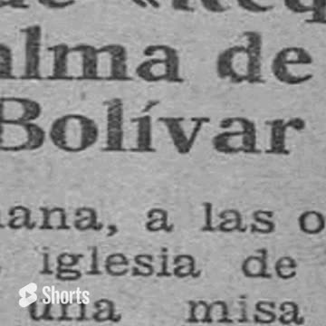 España diviniza al execrable criminal Simón Bolívar contra su propio código penal.#Bolívar #historia