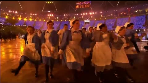 2012 London Olympics opening - virus