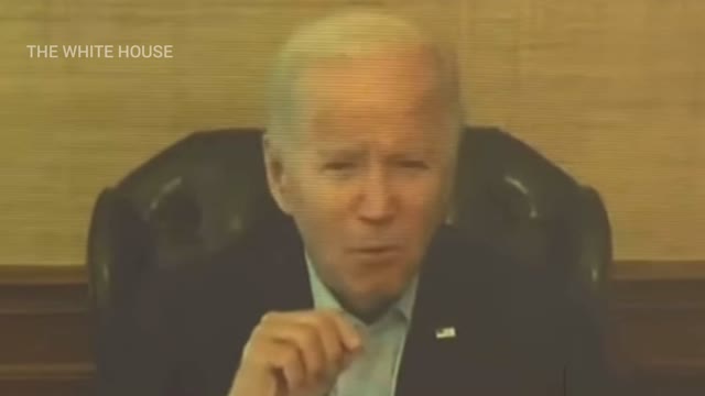 Illegitimate Biden live from the fishbowl