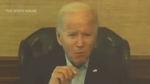 Illegitimate Biden live from the fishbowl