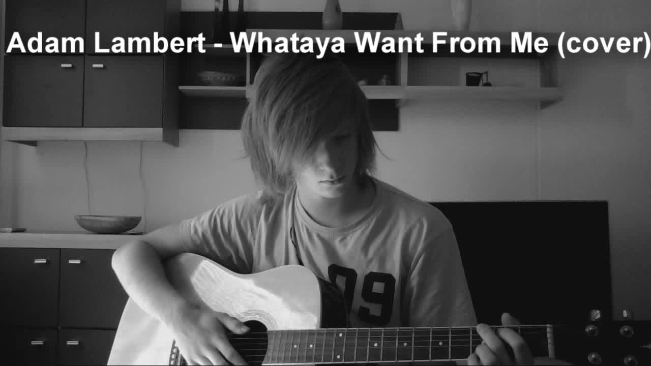 Adam Lambert - Whataya Want From Me (cover)