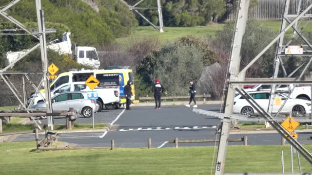 Ambulance Melbourne Australia BMX track