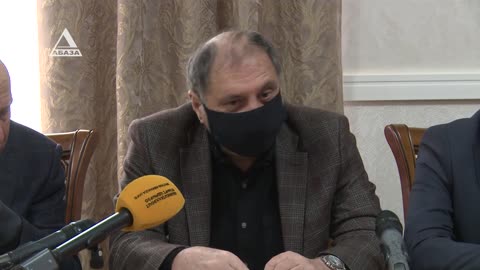 Встреча Аслан Бжания с бывшими депутатами