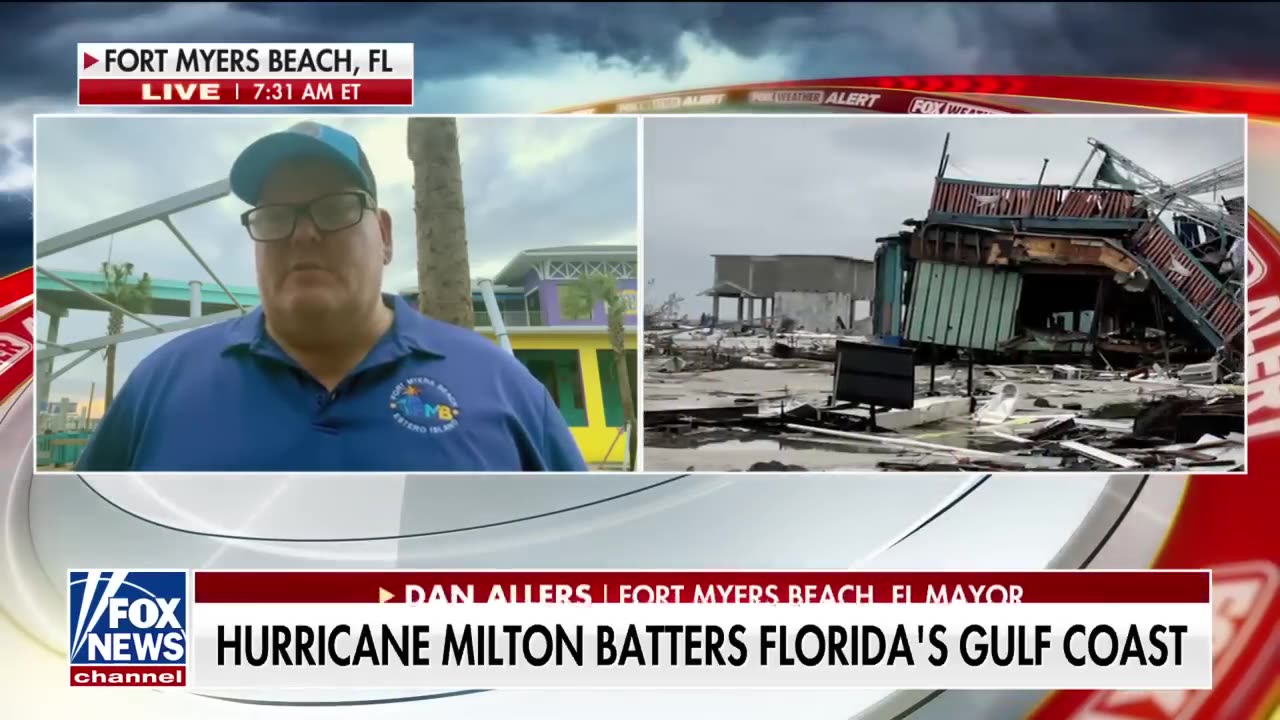 Ft. Myers Beach mayor gives update on Milton's aftermath 'Battle-tested'