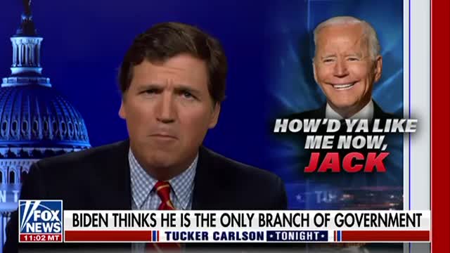 Tucker Carlson On How Joe Biden Approaches Power