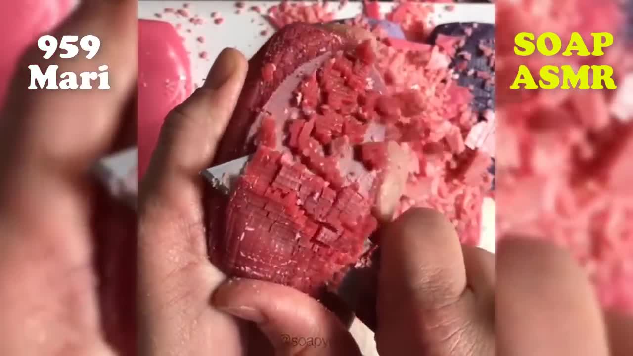 ASMR Soap Carving 7 (no talking)