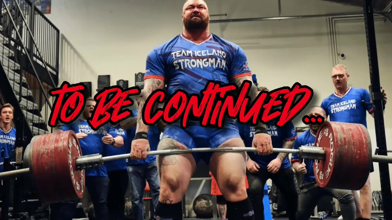 The Road to the 501Kg Deadlift, Hafthor Bjornsson