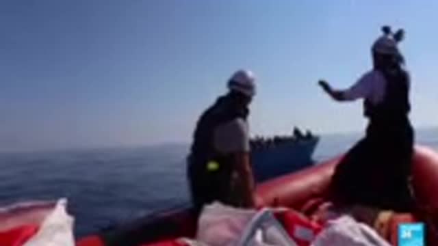 Lampedusa overwhelmed as over 1,000 migrants arrive in Italy.