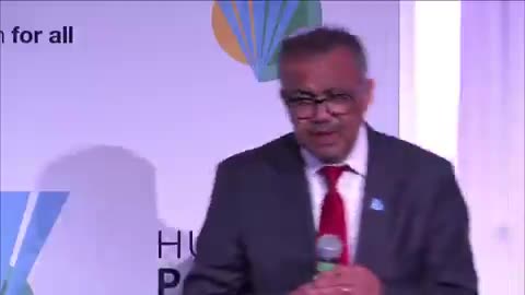 WHO's Tedros: "It's time to be more aggressive in pushing back on anti-vaxxers. .......