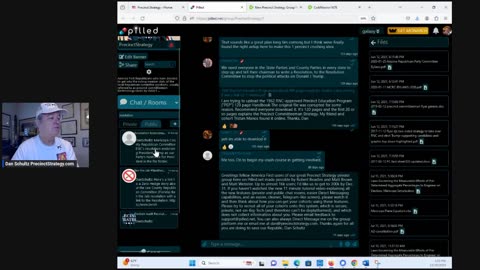 Precinct Strategy Organizing & Uniting Politically Online. Dan Schultz December 28 2023