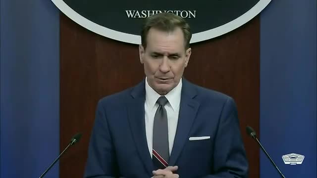 Pentagon Provides Update On Russian Invasion Of Ukraine