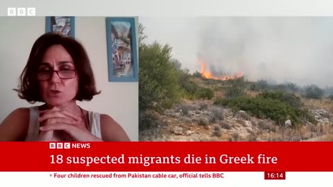 Eighteen bodies found in forest hit by Greece wildfires - BBC News