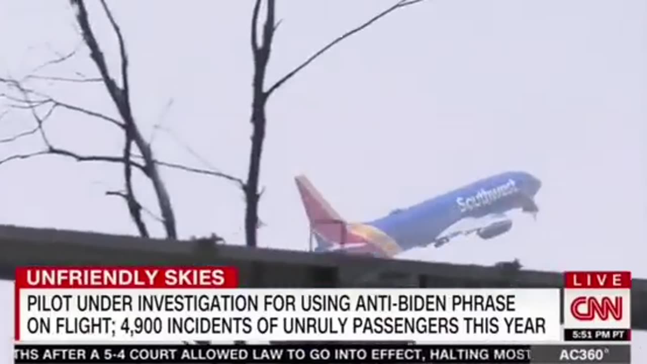 Southwest Airline Pilot said Let’s Go Brandon & CNN Cries about it 🤣😂😂