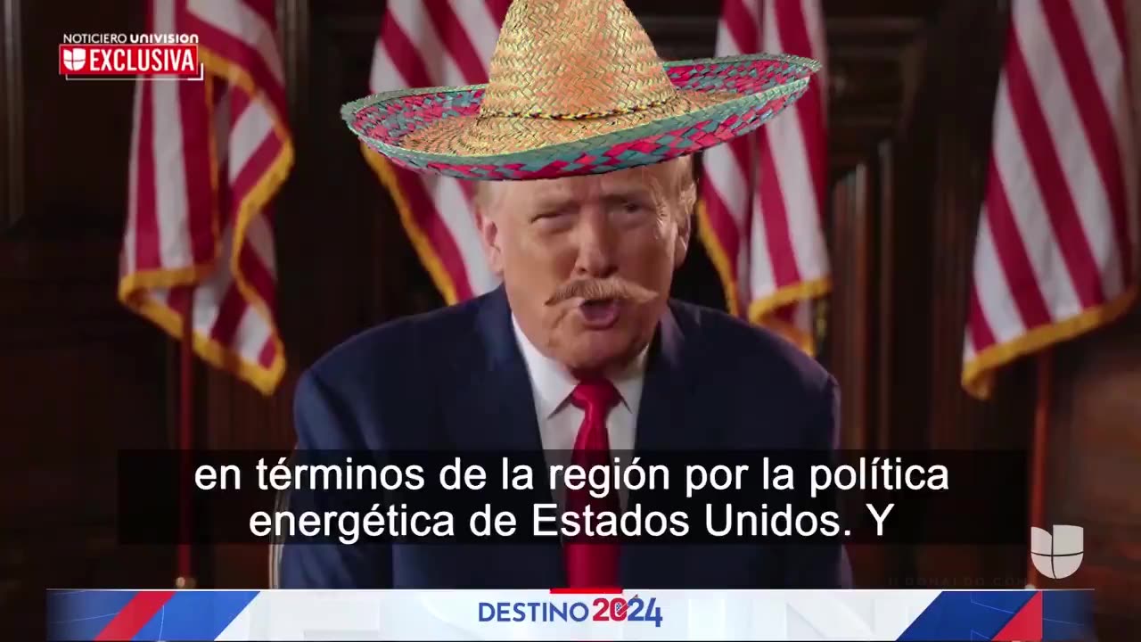 President Trump Addresses Hispanics in Broken Spanish 😂