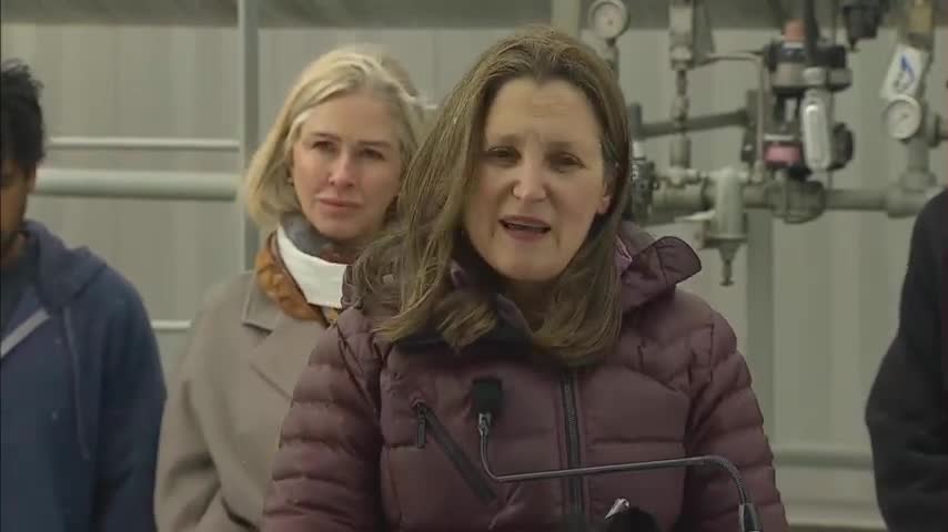 Deputy PM Chrystia Freeland on clean energy initiatives, Ukraine conflict – April 14, 2022