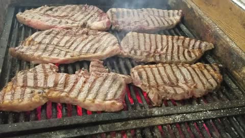 Grilling Steaks