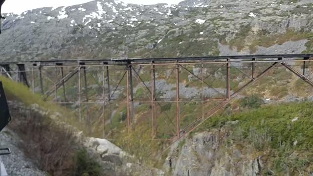 Train travel from Skagway Alaska